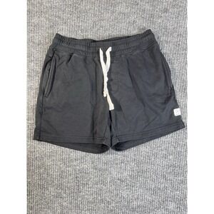 Maamgic Men's Sweat Shorts, Black, Drawstring, Pockets, Elastic Waist